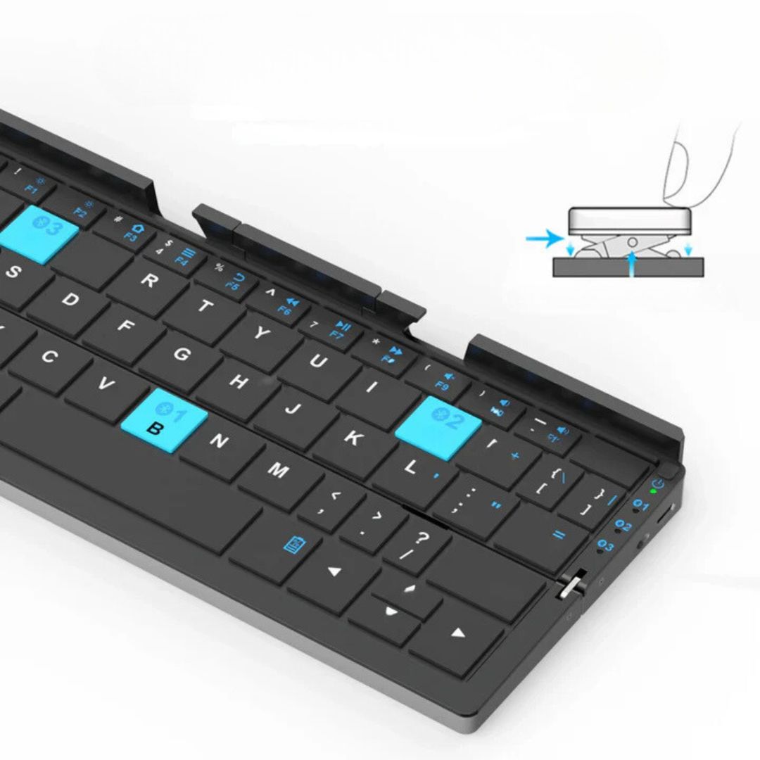 Clavier Nomade Ultra-Compact – Votre meilleur allié en déplacement