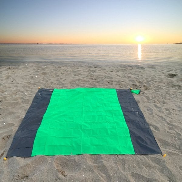 Couverture de plage étanche au sable pour 5-8 adultes