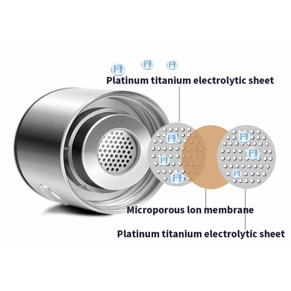 Bouteille d'eau portable riche en hydrogène de 420 ml – Améliorez votre hydratation