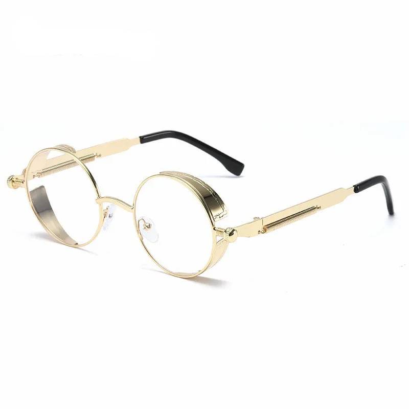 Lunettes de soleil rondes vintage unisexes – Style intemporel avec protection moderne