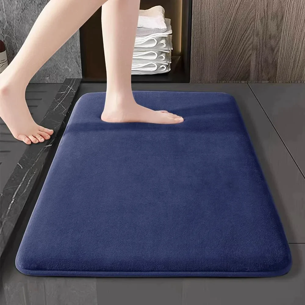 Tapis de bain en mousse à mémoire de forme ultra absorbant – Entrez dans le confort