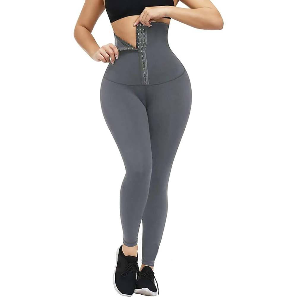 Legging de sport taille haute avec ceinture abdominale intégrée – Sculpte et soutient