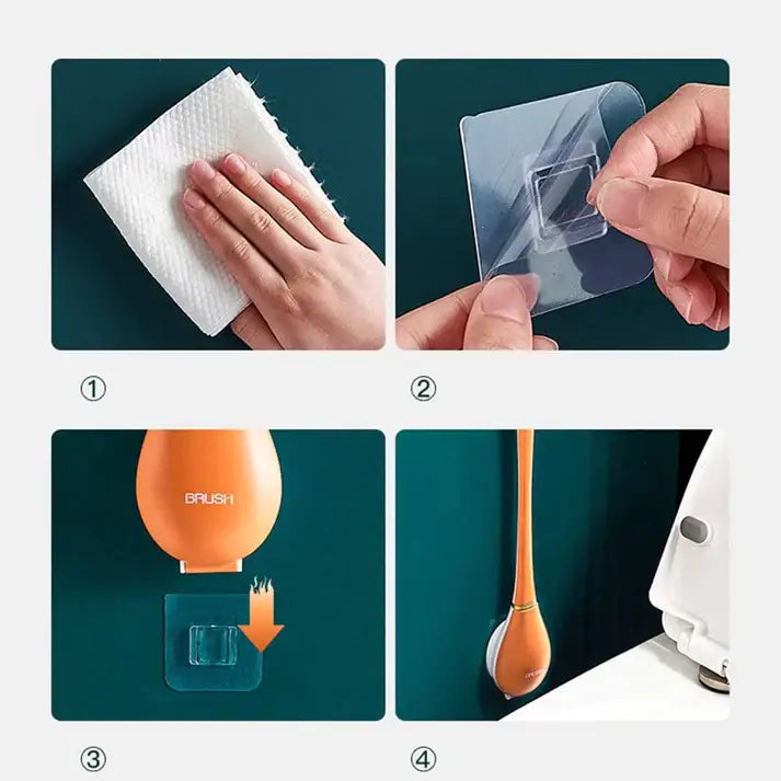 Brosse WC en Silicone élégante et hygiénique - SmartBrush