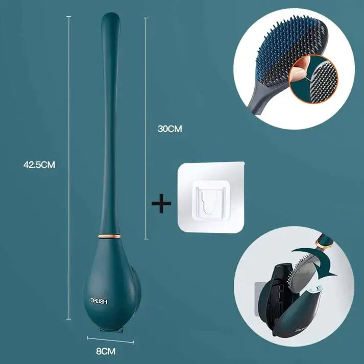 Brosse WC en Silicone élégante et hygiénique - SmartBrush